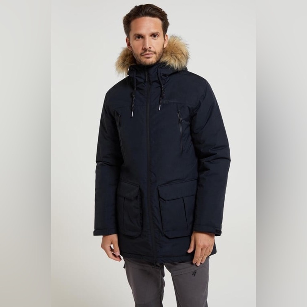 Mountain Warehouse Traverse Mens Hybrid Insulation Waterproof Jacket